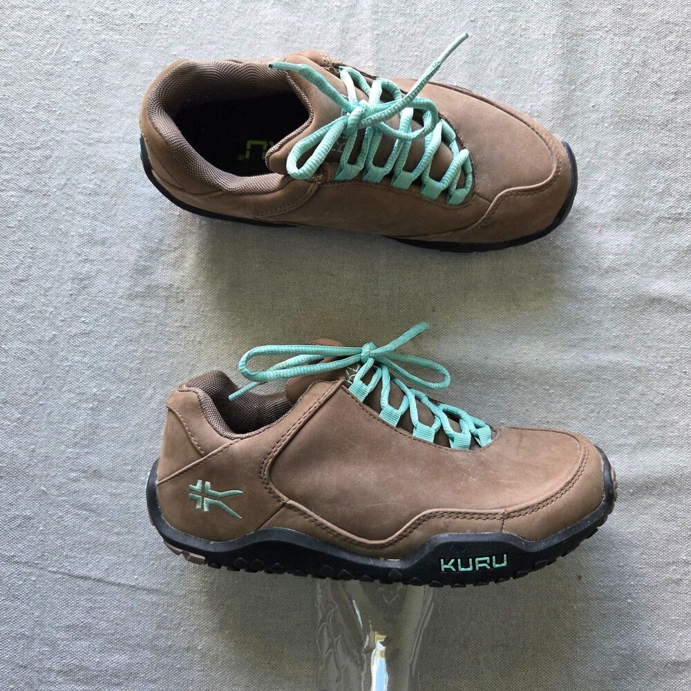 Kuru Chicane Trail Hiking Sneakers Womens Size 7.5 Brown Lace Up Shoes 20063675